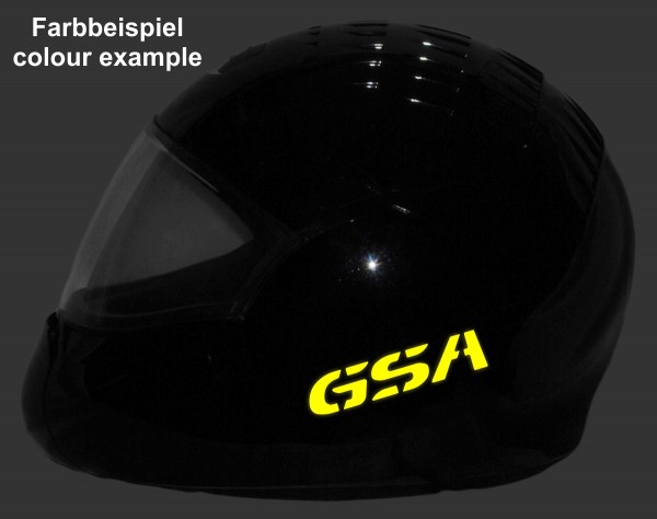 Reflective helmet sticker R1200GS Adventure style Typ 1