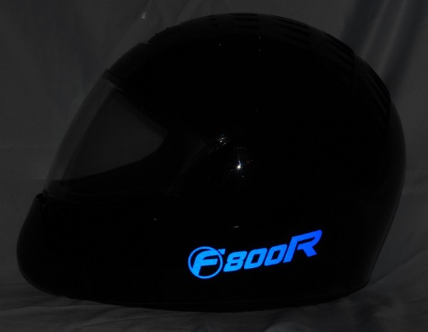 Reflective helmet sticker F800R style Typ 2