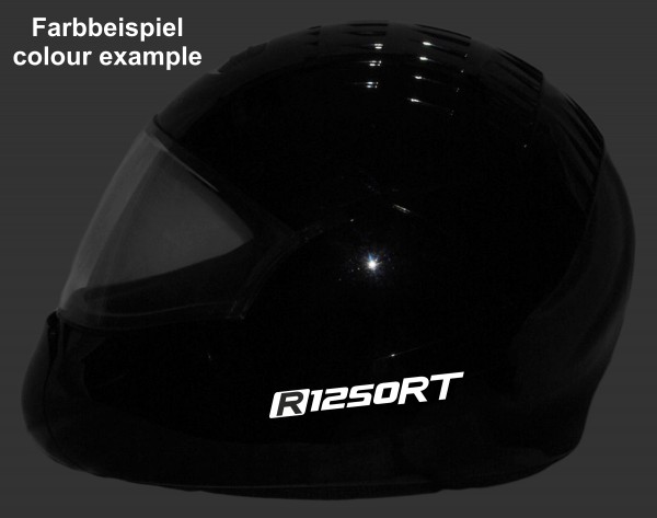 Reflective helmet sticker R1250RT style Typ 1