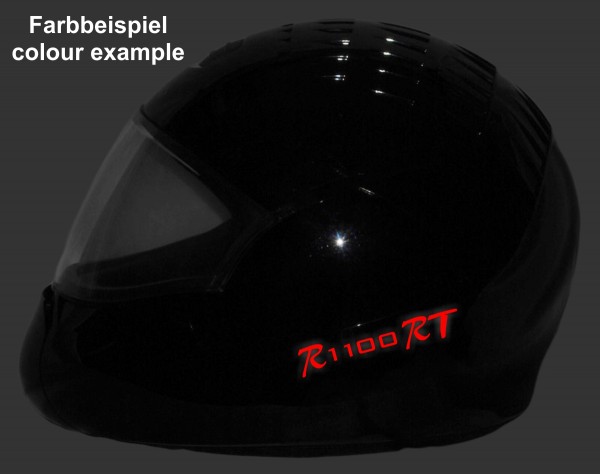 Reflective helmet sticker R1100RT style Typ 1