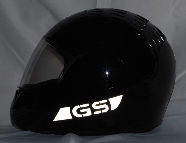 Helmaufkleber reflektierend im Stil R1150GS Typ 3