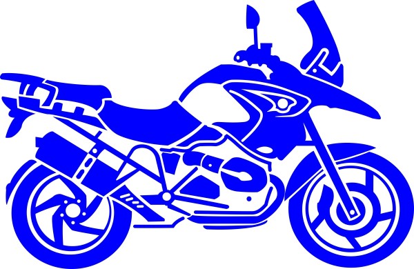 BMW R1200GS sticker in different colours