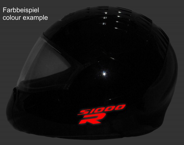 Reflective helmet sticker S1000R style Typ 1