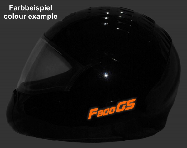 Reflective helmet sticker F800GS style Typ 1