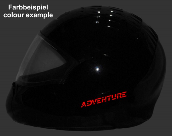 Reflective helmet sticker R1200GS Adventure style Typ 2