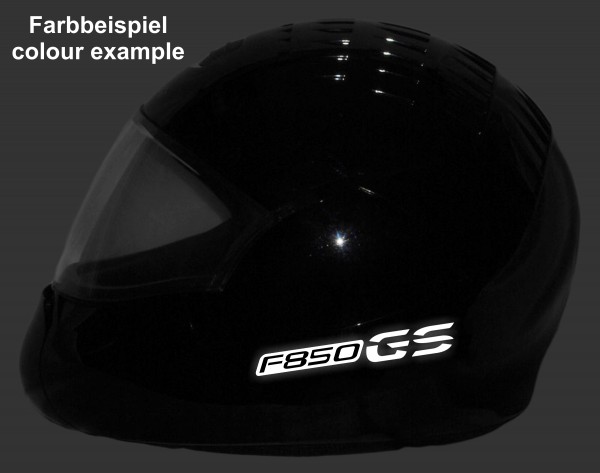 Reflective helmet sticker F850GS style Typ 1