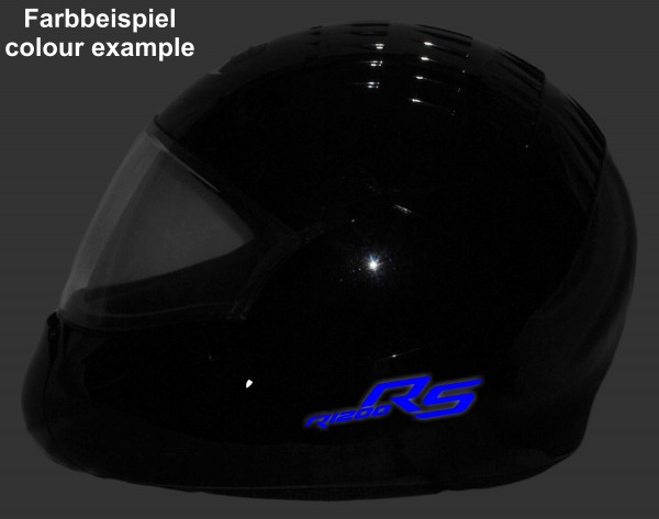 Reflective helmet sticker R1200RS LC style Typ 1