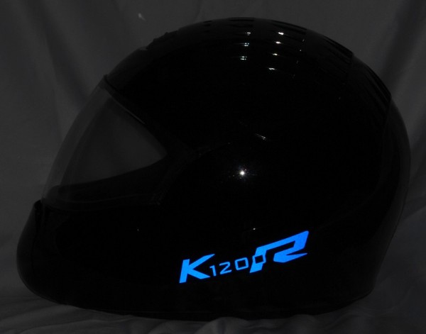 Reflective helmet sticker K1200R style Typ 3