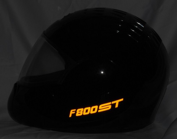 Reflective helmet sticker F800ST style Typ 2