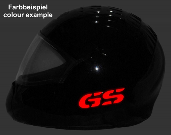 Reflective helmet sticker R1200GS style Typ 4