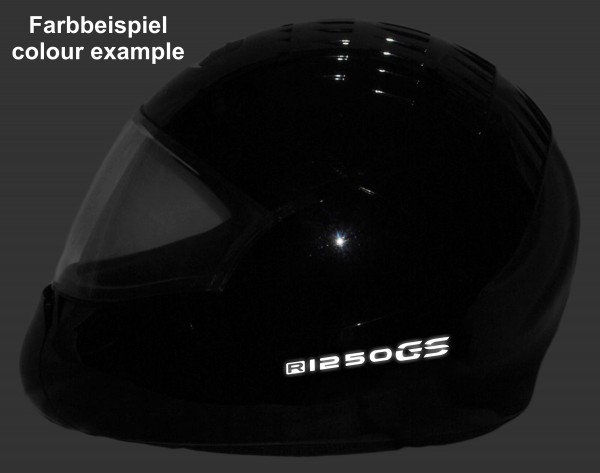 Reflective helmet sticker R1250GS + R1250GS Adventure Typ 1