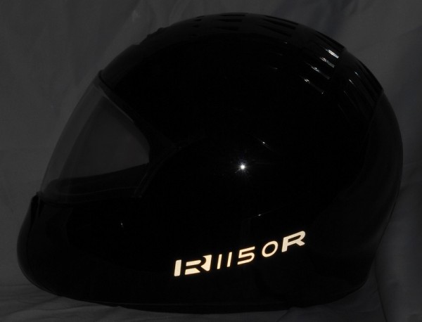 Helmaufkleber reflektierend im Stil R1150R Typ 1