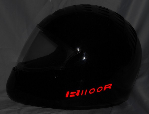 Helmaufkleber reflektierend im Stil R1100R Typ 2