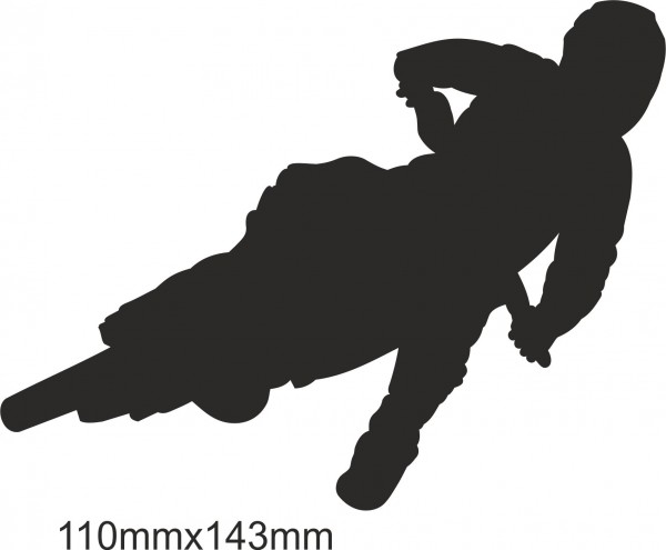 Motobike Moto Cross Freestyle sticker #10 different colours