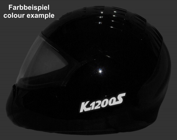 Reflective helmet sticker K1200S style Typ 1