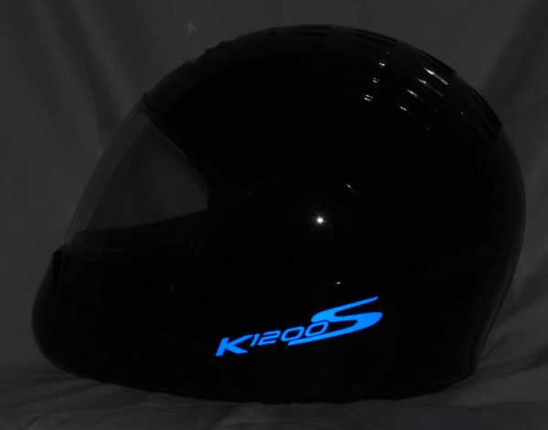 Reflective helmet sticker K1200S style Typ 5