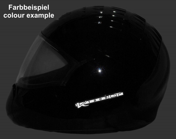 Helmaufkleber reflektierend im Stil K1200LT Typ 1