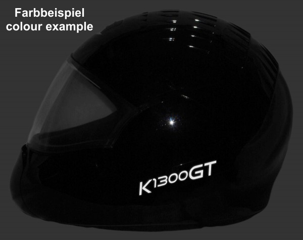 Reflective helmet sticker K1300GT style Typ 1