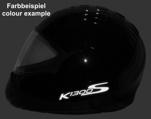 2 Pcs. reflective helmet sticker K1300S style Typ 4