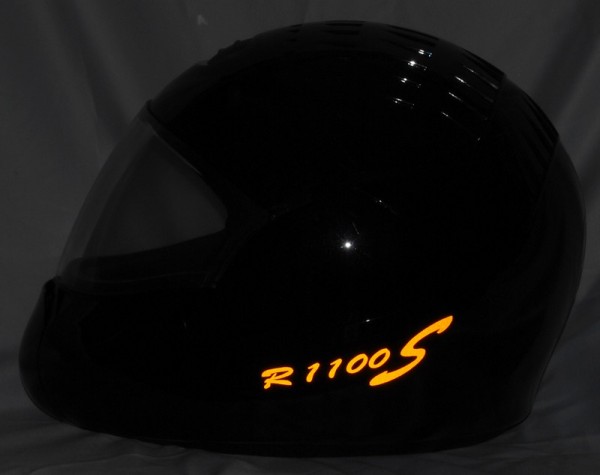 Reflective helmet sticker R1100S style type 1