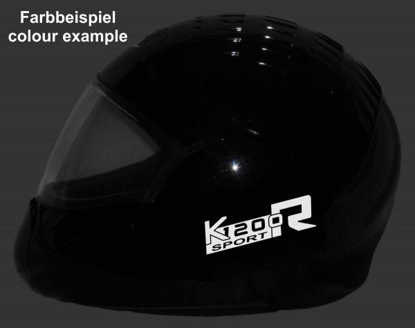 Reflective helmet sticker K1200R Sport style